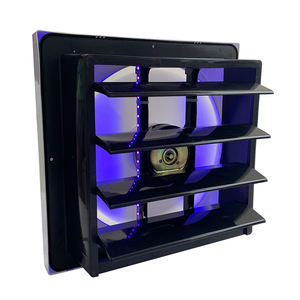 Logo personnalisé 30 par 30 cuisine <span class=keywords><strong>salle</strong></span> <span class=keywords><strong>de</strong></span> <span class=keywords><strong>bain</strong></span> toilette <span class=keywords><strong>extracteur</strong></span> ventilateur en plastique carré maison mur ventilation ventilateur <span class=keywords><strong>d</strong></span>'extraction <span class=keywords><strong>d</strong></span>'<span class=keywords><strong>air</strong></span> avec lumière - Product Image 2