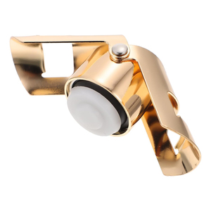 Customized Logo Stainless Steel Champagne <b>Stopper</b> Durable PP Material Vacuum Sealed Sparkling <b>Wine</b> Bottle Cap Logo Made Metal - Product Image 1
