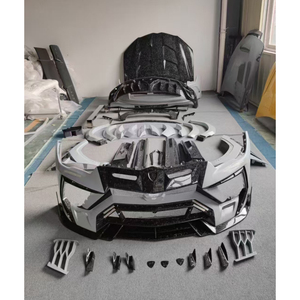 Pour <span class=keywords><strong>Lamborghini</strong></span> <span class=keywords><strong>Urus</strong></span> 2018-2024 Kit de Mise à Niveau <span class=keywords><strong>Mansory</strong></span> Modèle de Génération 2e Carrosserie Comprenant Pare-chocs Avant et Arrière et Jupes Latérales - Product Image 3
