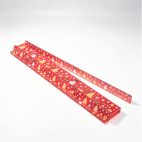 Ensemble de supports pour tuiles de Mahjong de Noël, motif festif rouge et vert, supports en acrylique pour Mahjong, cadeau de Noël parfait pour les amateurs de Mahjong