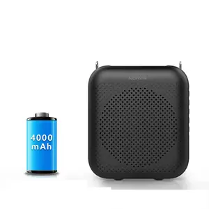 便携式蓝牙S358Pro可充电有线语音迷你语音放大器4000mAh电池扬声器带扣腰带