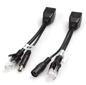 Cabo Adaptador <span class=keywords><strong>POE</strong></span> 12V RJ45 para DC5.5*2.1mm macho, Adaptador de Câmera Power over Ethernet <span class=keywords><strong>POE</strong></span> - Product Image 4