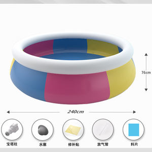 Verano caliente recreación al aire libre para niños diseño plegable portátil gran <span class=keywords><strong>piscina</strong></span> inflable <span class=keywords><strong>Circular</strong></span> de PVC para uso doméstico - Product Image 6