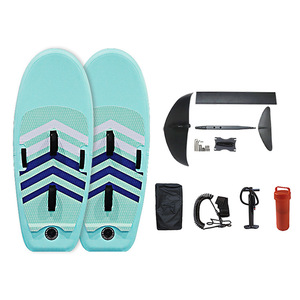 Tabla de surf inflable con hidroala, 156x69x14cm, tabla de surf ligera de EVA para lagos, ríos, equipo para deportes acuáticos al aire libre - Product Image 1