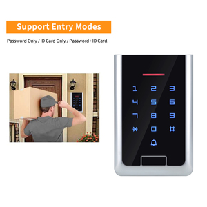Controlador de Acceso Inteligente para Puerta con Pantalla Táctil de Huella Dactilar, Resistente al Agua IP67, para Exteriores, con Capacidad para 2000 Usuarios - Product Image 5