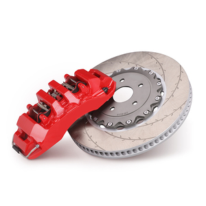 定制颜色EB6大前<span class=keywords><strong>6</strong></span>罐制动卡钳套件赛车改装<span class=keywords><strong>6</strong></span>活塞380/390毫米转子盘，适用于丰田Rav4 Mark <span class=keywords><strong>X</strong></span> LC300 - Product Image 4