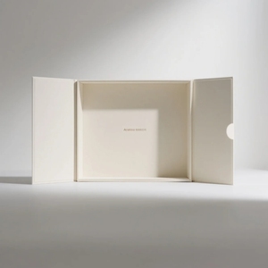 Caja de libros magnética de doble puerta para exhibición, embalaje de cartón rígido personalizado para libros de lujo, cajas de edición de regalo y coleccionista - Product Image 4