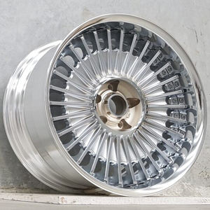 ROC Custom Deep Lip Wheels Roues forgées en deux pièces Jantes <span class=keywords><strong>de</strong></span> voiture <span class=keywords><strong>de</strong></span> tourisme à rayons multiples Roues forgées en deux pièces pour Toyota Crown Nissan - Product Image 4