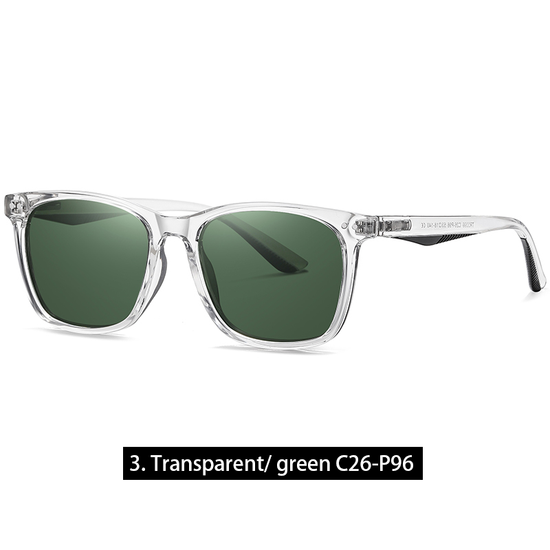 Bright Translucent Grey Frame, Orange-Red Lens