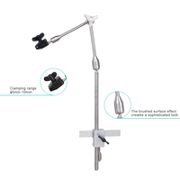Support d'endoscopie à dégagement rapide WEIYE, bras de maintien en acier inoxydable à 3 articulations pour endoscope neurologique