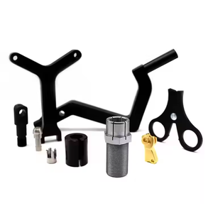 ชิ้นส่วนสแตนเลสอะลูมิเนียมชุบผิวโลหะมีคุณสมบัติผ่านการเจาะลวด - Product Image 5