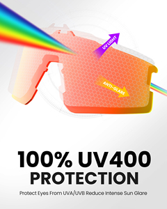 OutdoorMaster HAWK II 防水・UVカット サイクリングゴーグル - 偏光スポーツサングラス 安全メガネ - Product Image 4