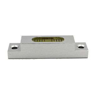 Nivel de burbuja de precisión de 30 segundos de aleación de aluminio 66x15x14mm - Product Image 2