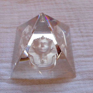 <span class=keywords><strong>Pyramide</strong></span> en verre de cristal Cléopâtre d'<span class=keywords><strong>Égypte</strong></span> MH-F0565 - Product Image 5