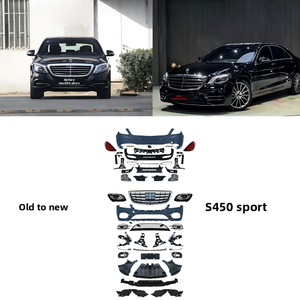 Parachoques Delanteros y Traseros Modificados para el Nuevo Kit de Carrocería <span class=keywords><strong>Maybach</strong></span> Sport para Mercedes-AMG 65/63/S450, para el Antiguo <span class=keywords><strong>MB</strong></span> Clase <span class=keywords><strong>S</strong></span> W222 - Product Image 1