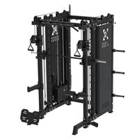 Machine Smith multifonctionnelle professionnelle avec système de croisement de câbles en acier inoxydable et fer, équipement de gym, prix direct usine