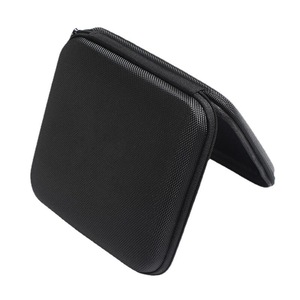กระเป๋าซิปพกพา EVA Square สำหรับใส่แบตสำรอง กันกระแทก สำหรับกล้องดิจิตอล สีดำ 2-3 ช่อง - Product Image 3