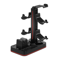 Station de Recharge pour Nintendo Switch 2, Support pour Manettes et Casque, Organisateur Multi-Appareils, Étagère de Rangement
