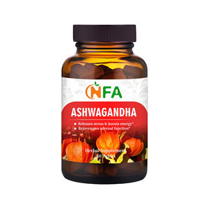 Tabletas de Ashwagandha OEM que Ayudan a Equilibrar Emociones, Dormir Mejor y Aliviar el Estrés, Suplemento con Polvo de Ashwagandha para Apoyo y Energía - Product Image 1