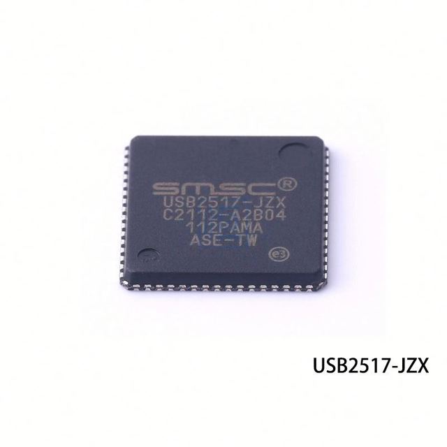 USB2517-JZX QFN-64 USB 2.0 High Speed 7 Port Hub Controller Chip IC