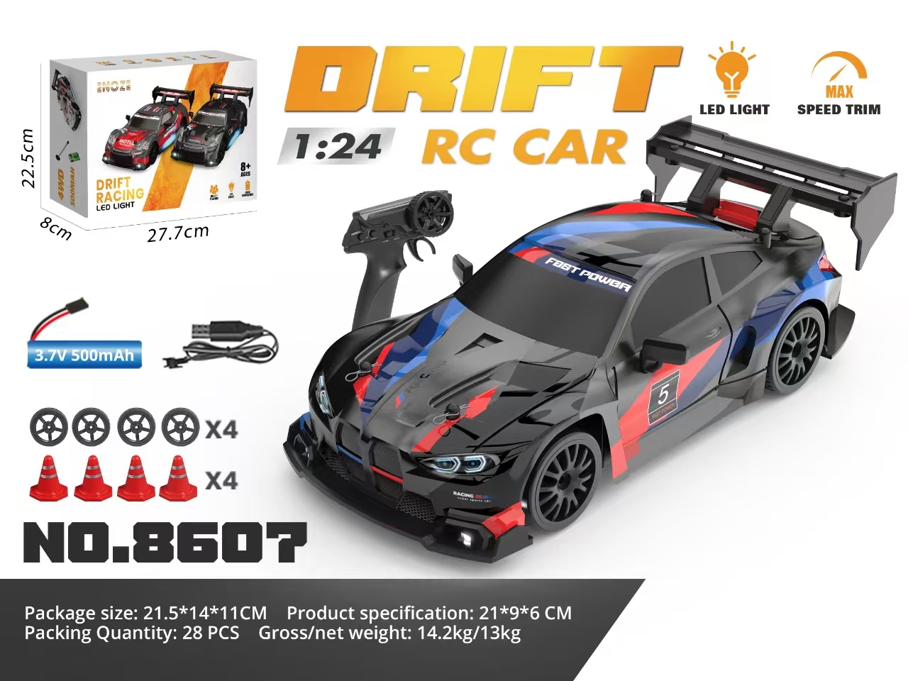 8607-Black
