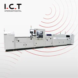 ICT PCB otomatis steker berkecepatan tinggi dalam lini produksi SMT solusi memori Turnkey pembuatan PCBA mesin rakitan Harga jalur