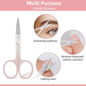 Beau revêtement rose 5 en 1 Kit <span class=keywords><strong>de</strong></span> manucure pour ongles Kit <span class=keywords><strong>de</strong></span> soin des ongles outils <span class=keywords><strong>de</strong></span> manucure pour ongles avec étui <span class=keywords><strong>de</strong></span> transport cadeau pour <span class=keywords><strong>dame</strong></span> - Product Image 4