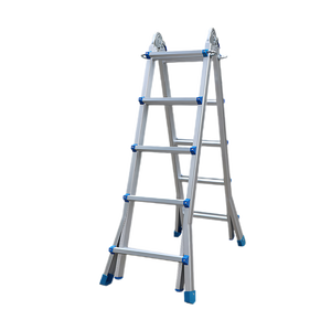 <span class=keywords><strong>Escalera</strong></span> Telescópica Plegable <span class=keywords><strong>de</strong></span> <span class=keywords><strong>Aluminio</strong></span> Moderna <span class=keywords><strong>de</strong></span> 330 Libras, 4x3, Estructura Combinada <span class=keywords><strong>de</strong></span> 12 Peldaños, <span class=keywords><strong>Precio</strong></span> Bajo, Multiusos - Product Image 2