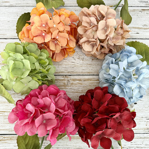 Hortensia Artificial de una Sola Flor, 70 cm, Hecha a Mano, Accesorios de Fotografía, Decoración del Hogar, Decoración de Bodas - Product Image 3