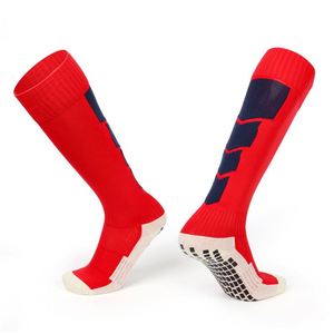 Athletic Youth <b>Spring</b> Custom Unisex Premium Non-slip Bottom <b>Compression</b> Football Soccer Sports Socks with Custom Logo - Product Image 1