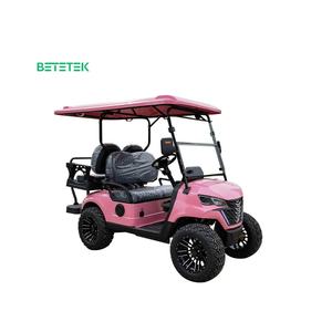 Carrito de Golf Eléctrico de 4 Plazas de Alto Rendimiento y Largo Alcance para Uso en Campos de Golf y Resorts, Buggy de Golf para Carreteras No Públicas - Product Image 2