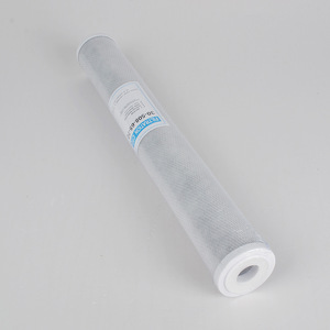 Cartucho de filtro de carbón activado comprimido de algodón PP de boca plana de 20 pulgadas para purificador de agua 508 mm x 60 mm - Product Image 2