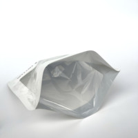 Sachet Doypack Personnalisé Blanc Qualité Alimentaire 180 Microns Grand Format pour Aliments Congelés, Emballage Médical et Soins Personnels