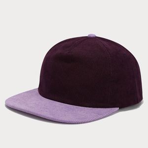 Wholesale Custom Fashion Outdoor Trucker Hat High Quality Embroidery <b>Baseball</b> <b>Caps</b> 5-Panel Corduroy Cycling Travel - Product Image 6