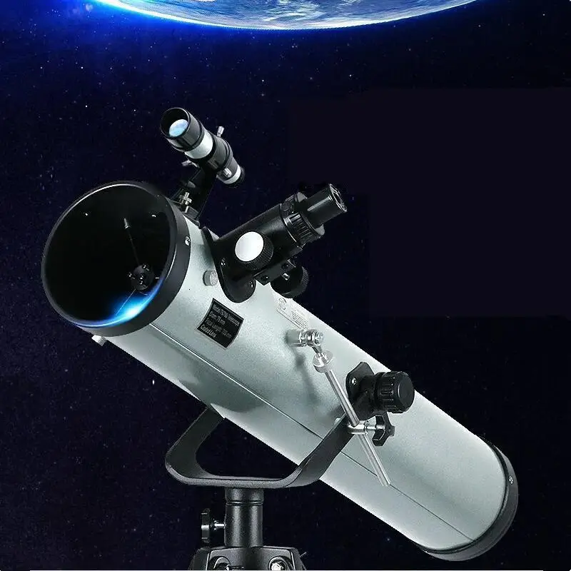 F70076 350 kez HD teleskop astronomik profesyonel Tripod yakınlaştırma monoküler yansıtıcı uzay gezegen gözlem