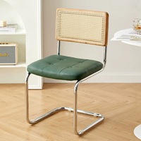 Marcel Breuer Cesca Cadeiras chaises de salle à manger en bois massif rotin naturel noir avec bras pour la maison cuisine hôtel école salle utilisation