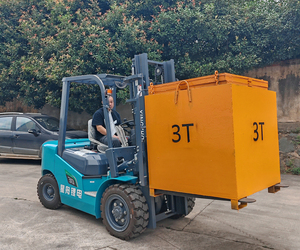 Xingzhou cpcd50 3 טון דיזל מלמלגזה 4wd פנימי מנוע מוצק צמיגים עבור חומר מפעל מחסן כבד - Product Image 4