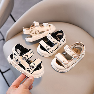 Sandales pré-marche à semelle souple antidérapantes pour bébé, sandales d'été pour bébé - Product Image 2