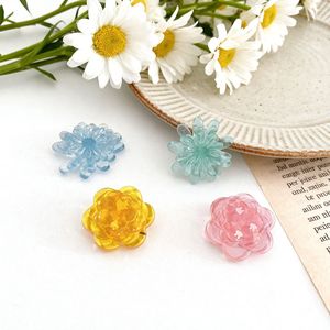 Mehrschichtige Blumen-Silikonform DIY Lotus Gänseblümchen Harz Schmuck Dekorative Gießform - Product Image 3
