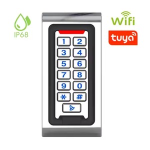 Waterproof Wifi Tuya Metal <strong>Access</strong> Control Keypad 12V 2000 Users <strong>Access</strong> <strong>Controller</strong> System Smart Device - Product Image 1
