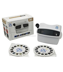 Visor 3D con <span class=keywords><strong>Fotos</strong></span> Personalizadas, Juguete Visor <span class=keywords><strong>de</strong></span> Cámara 3D <span class=keywords><strong>de</strong></span> Plástico, Máquina <span class=keywords><strong>de</strong></span> Paisajes 3D con Carrete <span class=keywords><strong>de</strong></span> Cartón - Product Image 3