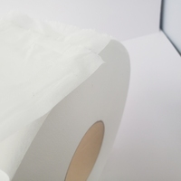 Papier toilette en rouleau standard, grand, doux, bon marché, en bambou, 2 plis, résistant