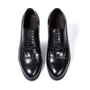 Zapatos de Cuero de Lujo con Suela de Goma, Ligeros, Transpirables, de Alta Calidad, Diseño Ejecutivo - Product Image 1