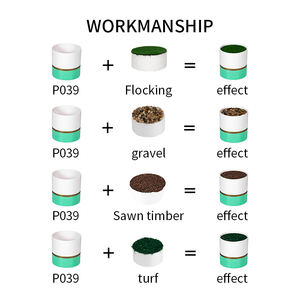 YICAI-planta en maceta Artificial, bonsái, naranja, Granada, Árbol frutal con maceta, decoración de plantas falsas de plástico - Product Image 4