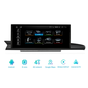 Schermo Touch da 12,3 Pollici 1920x720 con CarPlay e Android Auto Integrati per GPS Auto, Compatibile con <span class=keywords><strong>Audi</strong></span> A6/A7/A8 2012-2018, USB, Garanzia di 1 Anno - Product Image 4