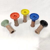 Tête de narguilé en céramique, nouveau Design de haute qualité, tête de chicha en argile émaillée personnalisée, bol de narguilé russe bon marché