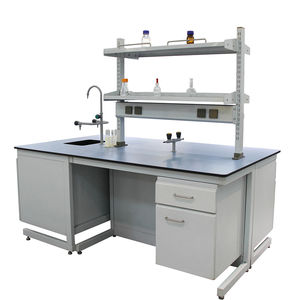 Banc d'île de laboratoire de <span class=keywords><strong>chimie</strong></span>/biologique/Science tout en acier station de travail d'équipement de laboratoire - Product Image 1
