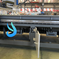 Machine de sablage laser motorisée à commande PLC de haute précision professionnelle, alimentation automatique, épaisseur de verre de 3 à 25 mm