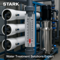 STARK Type de panneau Ro débitmètre d'eau mécanique débitmètre de contrôle de liquide d'oxygène médical