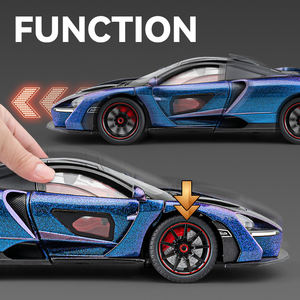 High Quality 1:24 Scale Supercar Diecast Model RC Metal <strong>Fast</strong> &amp; <strong>Furious</strong> Authentic Car Styling Ornaments Kids <strong>Toys</strong> Birthday Gifts - Product Image 3